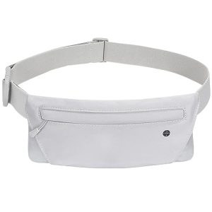 Slim Running Belt Fanny Pack for Women Men Elastic Runners Belt Waist Pouch Chest Bag Phone Holder Waist Pack for Running Hiking