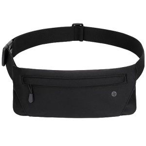 Slim Running Belt Fanny Pack for Women Men Elastic Runners Belt Waist Pouch Chest Bag Phone Holder Waist Pack for Running Hiking