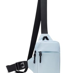 Mini Sling Bag for Men Women, Waterproof Utility Crossbody Backpack Chest Bag for Hiking Travel Sports Running