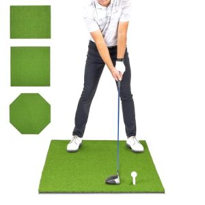 PRO Golf Hitting Mats for Indoor/Outdoor Practice – Choose Size – Turf Driving Range Mats for Golf Simulators and Practice